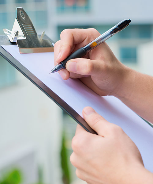 roof, gutter inspection report champaign il